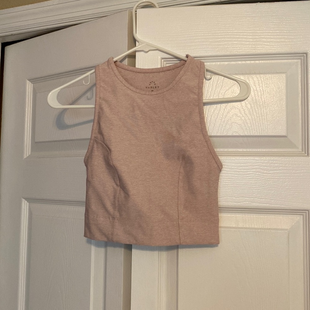 Varley crop top to matching leggings